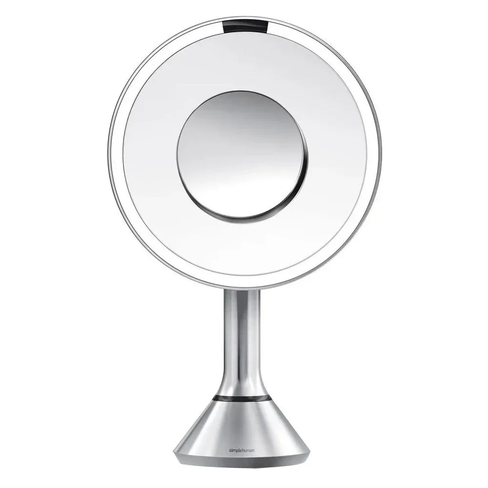 simplehuman 8” Round LED Sensor Mirror - Open Box